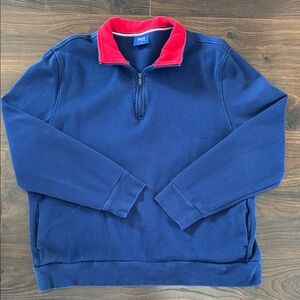 Le Tigre 1/4 zip sweater sailor navy